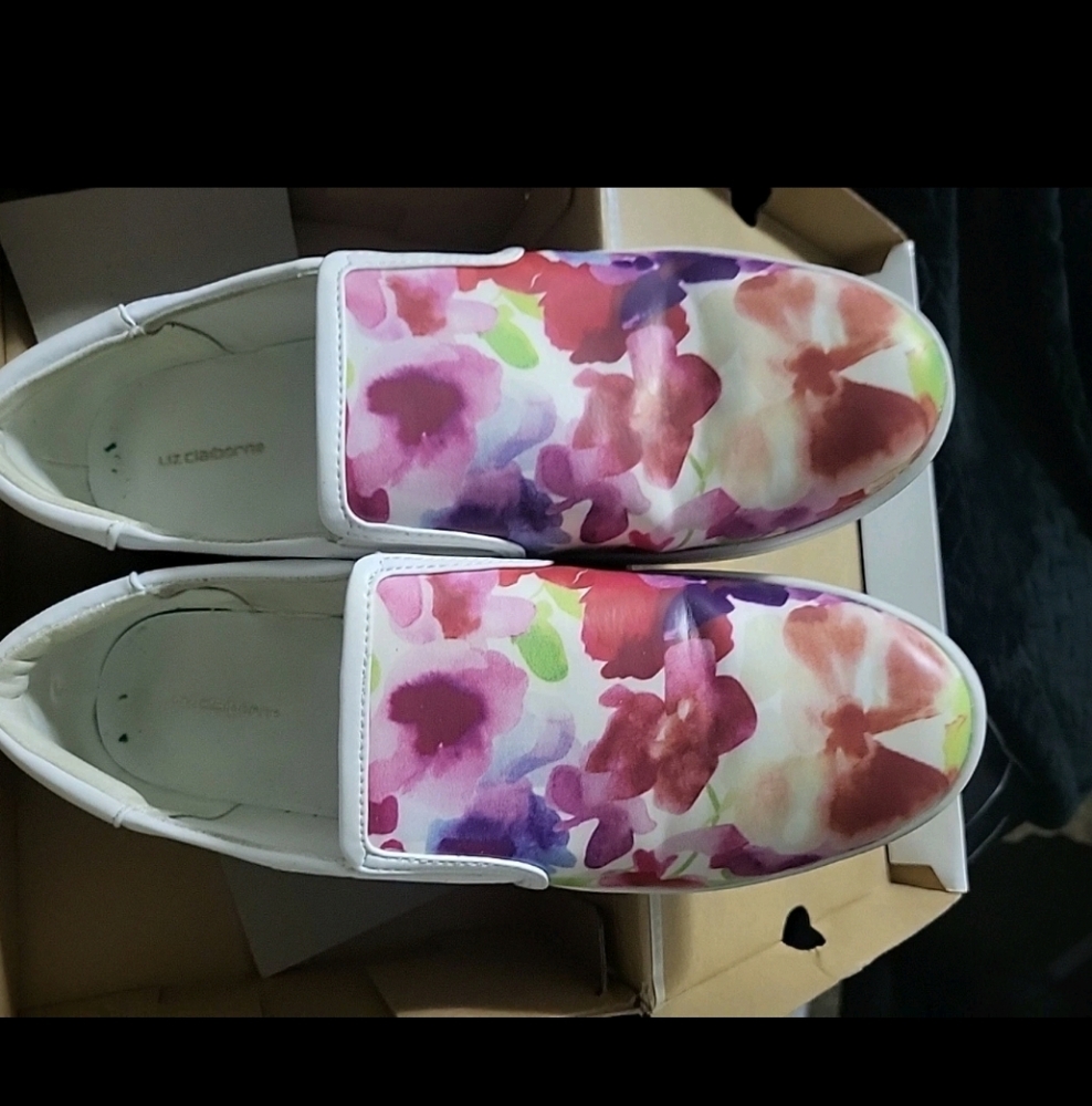 Liz Claiborne Women's Floral Slip-On Shoes - Multicolor